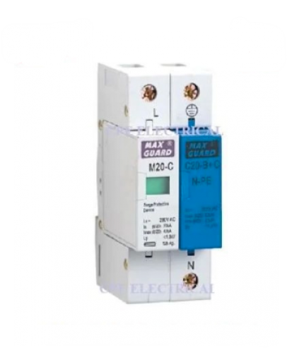 SPD MY2 40MAX 2P 40kA SURGE ARRESTOR [MAXGUARD]